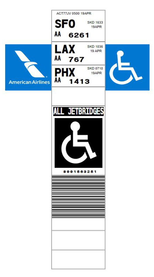 American Airlines Becomes First US Airline to Launch Automated Tag for Mobility Devices New York Airport American Airlines becomes first US airline to launch automated tag for mobility devices