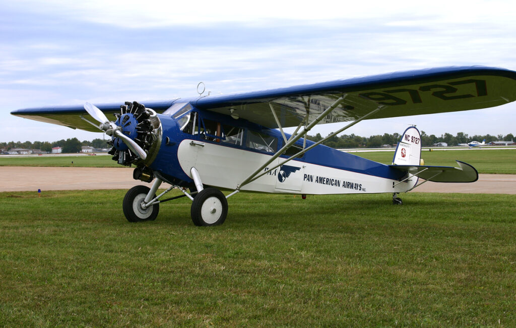 1928 Fairchild 71 in original PanAm colors