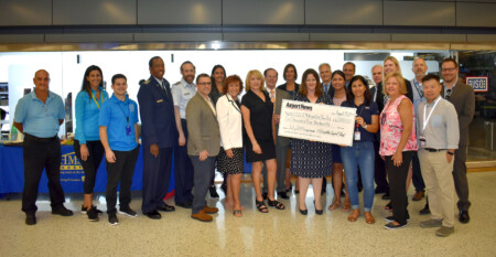 2019 USO Check Presentation JFK Airport