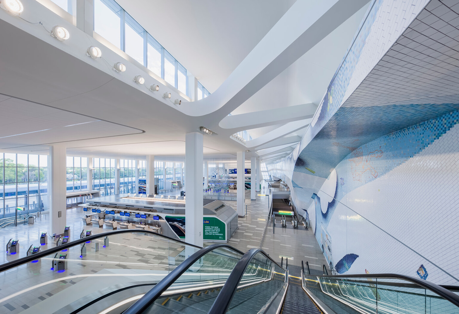 Skanska USA Celebrates Opening of New LaGuardia Airport Terminal B Headhouse 2020JG23 506 Metropolitan Airport News