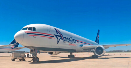 ATSG Celebrates First Boeing Converted Freighter Delivered to Long-Time Customer Amerijet