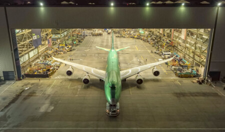Final Boeing 747 Airplane Leaves Everett Factory 22BFT192 03 PhotoBy PaulWeatherman Metropolitan Airport News