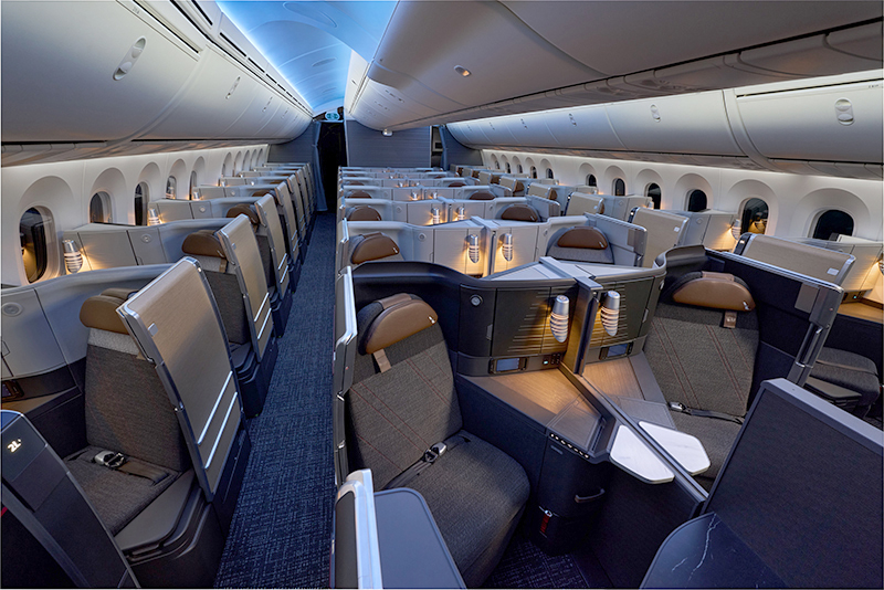 American Airlines Unveils Special Flagship Livery Ahead of Centennial Year New York Airport American's Flagship Suite® debuted on newly designed Boeing 787-9 aircraft this summer and will be on refreshed Boeing 777-300.