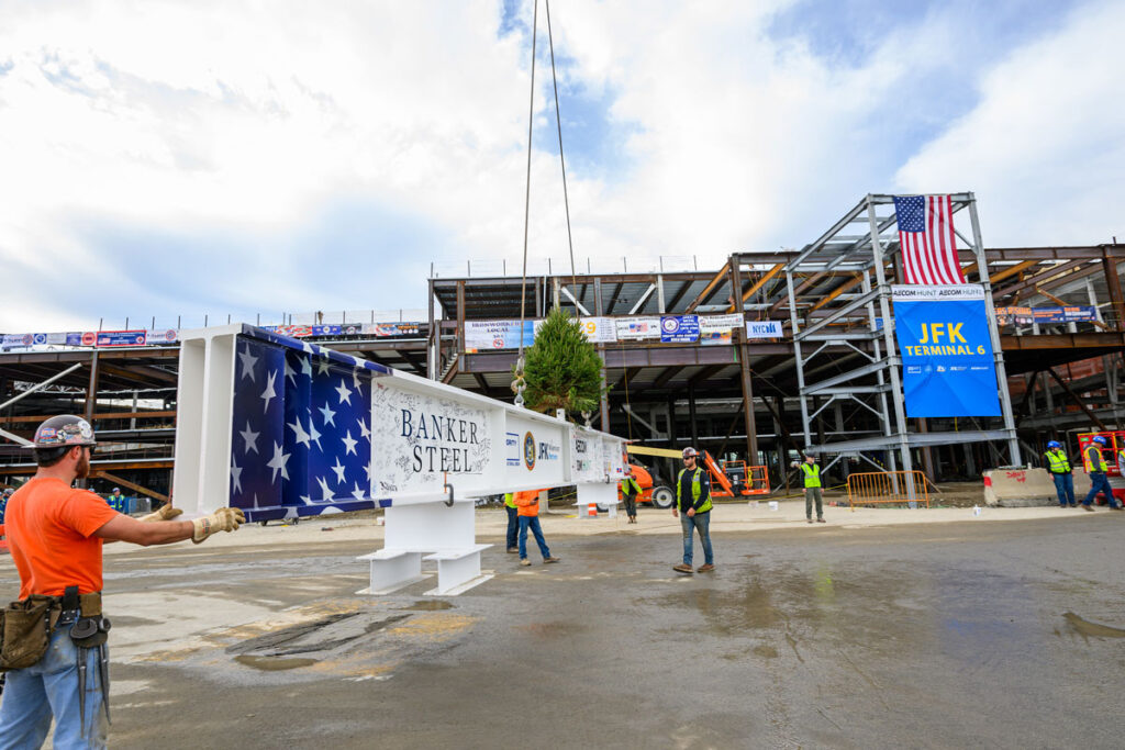 Terminal 6 at JFK Reaches a Construction Milestone with Topping-Out Ceremony New York Airport 54034531637 aa369a66d1 k Metropolitan Airport News