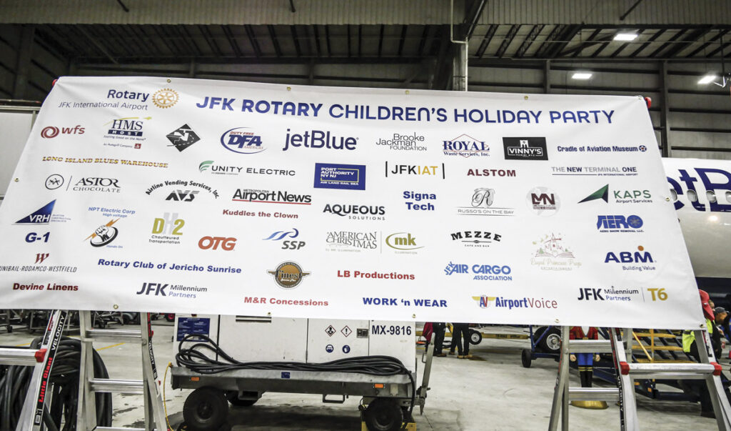 JFK Airport Rotary Club Kicks Off the Holiday Season