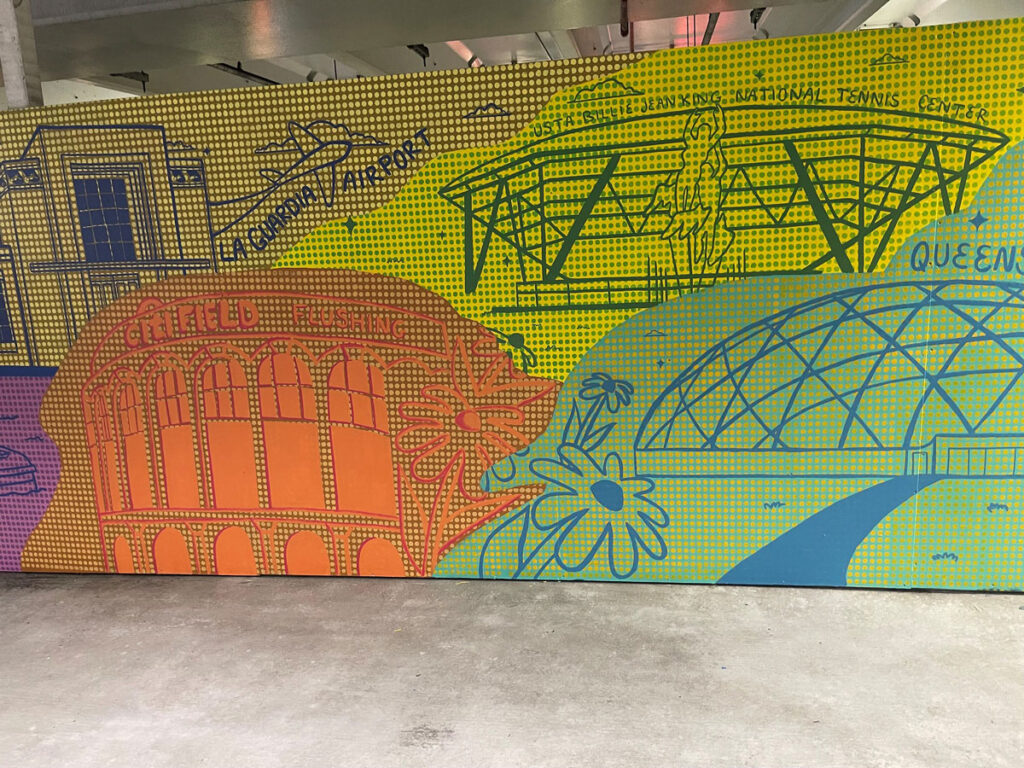 LGA Terminal B Mural