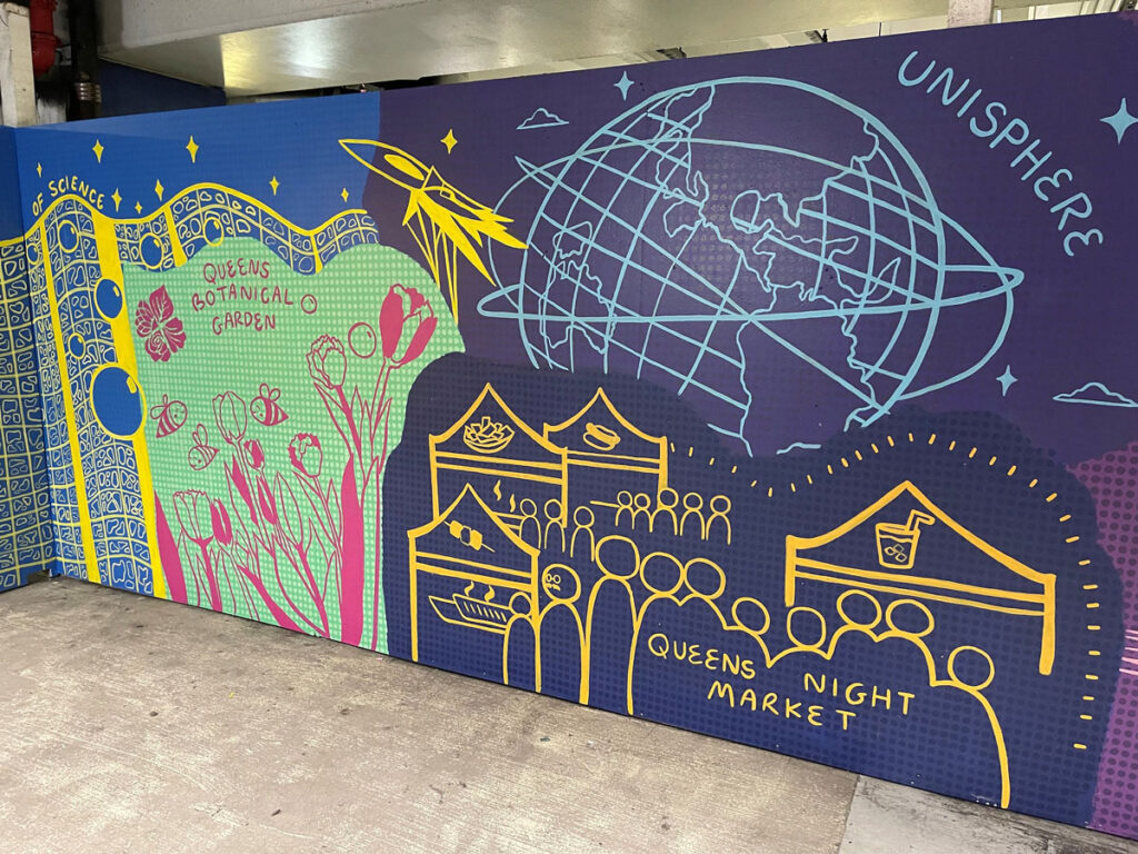 LGA Terminal B Mural