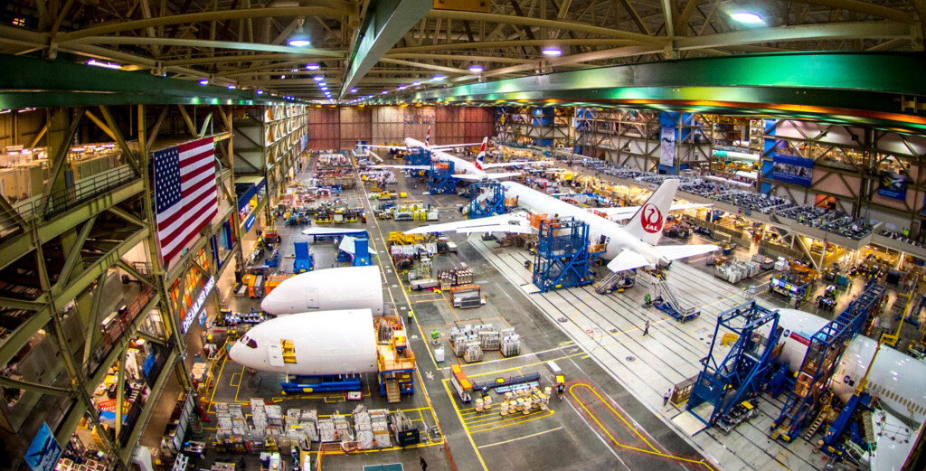 787 Factory in Everett Metropolitan Airport News