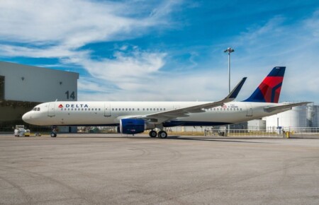 Delta Air Lines Receives Its First U.S.-produced Airbus Aircraft A321 Delta Air Lines delivery Mobile Alabama Metropolitan Airport News