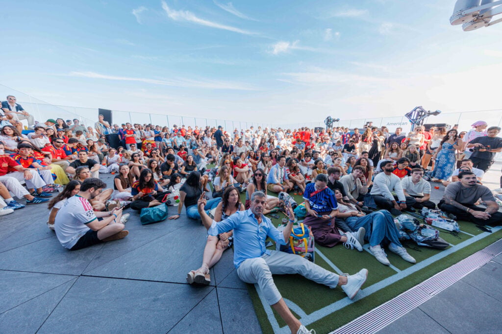 American Airlines Hosts Exclusive World Cup Final Party at Edge NYC New York Airport AA FIFA FINAL 74 Metropolitan Airport News
