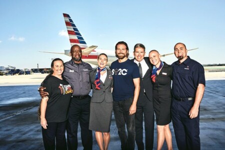 American Airlines Stands Up to Cancer AA Stands Up to Cancer Metropolitan Airport News