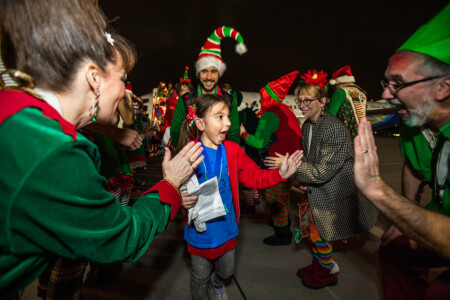 ALASKA AIRLINES FLIES KIDS TO NORTH POLE ON FANTASY FLIGHT