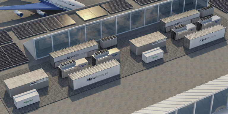 PANYNJ & The New Terminal One Consortium Kick Off Construction of NYC’s Largest Solar Array at JFK Airport ALP Airport Microgrid Render Power Island 1 3 Metropolitan Airport News
