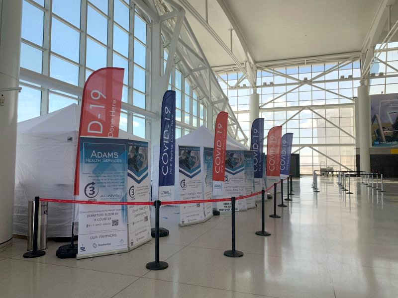 JFK Airport’s Terminal One Opens COVID-19 Testing Service Adams health JFK COVID 19 Metropolitan Airport News