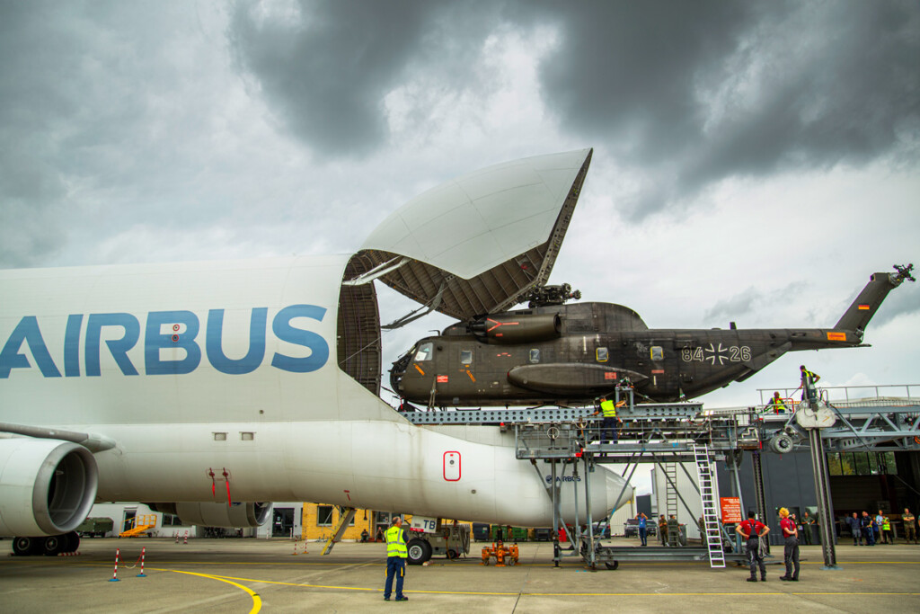 Airbus tests loading system for outsized military cargo on Beluga Metropolitan Airport News