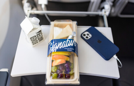 Major Airlines Listening to Hungry Customers and Bringing Their Meatless A-Game to In-Flight Menus Alaska Airline Cheese Plate Metropolitan Airport News
