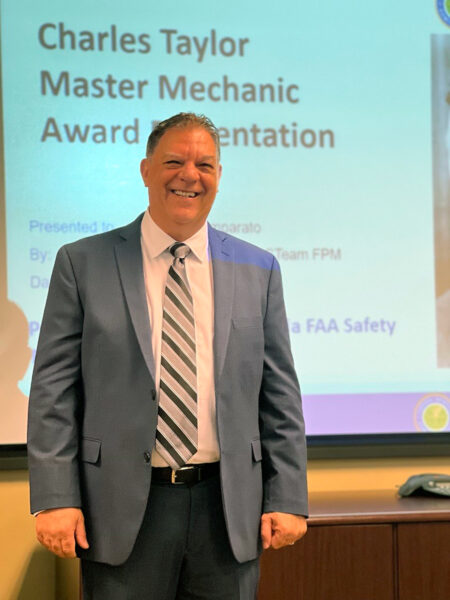 Anthony Imparato Honored With Charles Taylor Award 