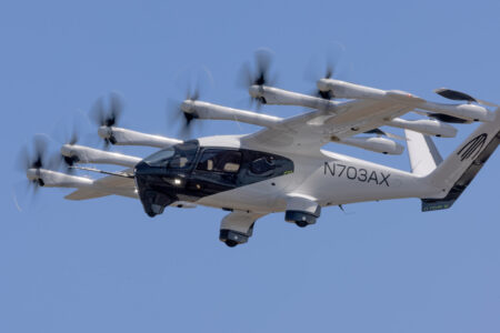 Archer Aviation Completes Longest Yet for Piloted Midnight Aircraft Archer’s Midnight aircraft during its longest piloted flight yet.