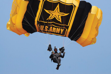 Bethpage Air Show Back After One Year Respite Army Parachute Metropolitan Airport News