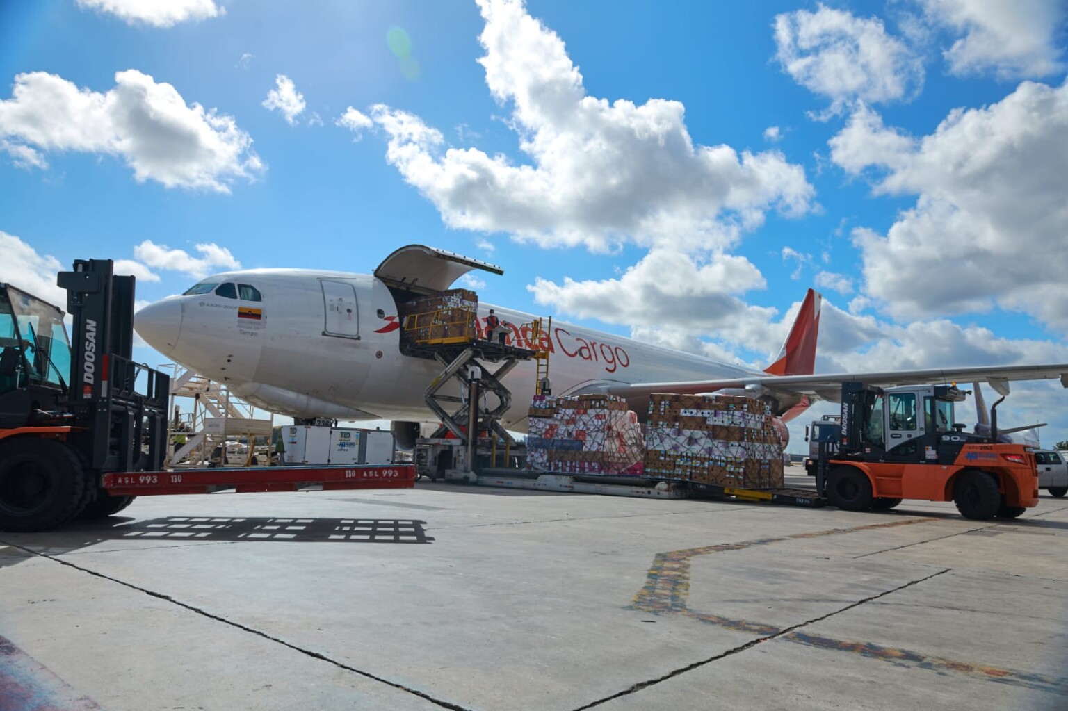 Historic Record: for St Valentine’s 2022 Avianca Cargo transported more than 16 thousand Tons, 15% more than in 2021