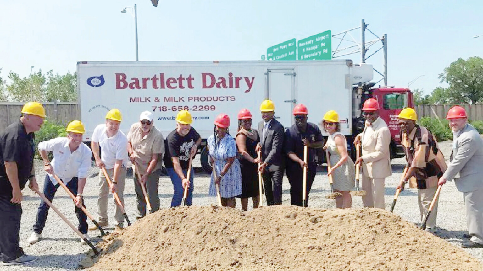 Bartlett Dairy Breaks Ground On Queens Headquarters and Distribution Center Bartlett Dairy Breaks Ground On Queens Headquarters and Distribution Center