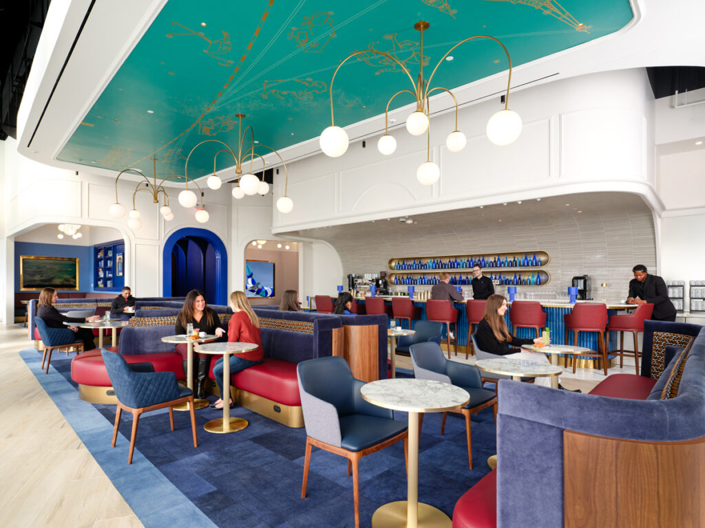 JetBlue JFK Airport Lounge, BlueHouse, First-Floor
