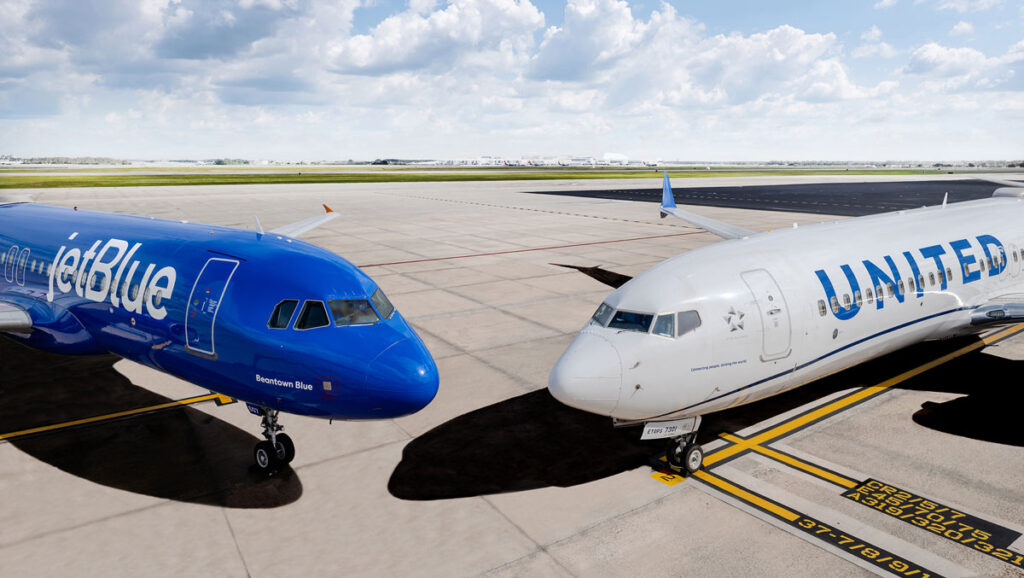 JetBlue and United Begin Offering Sales Across Both Airlines