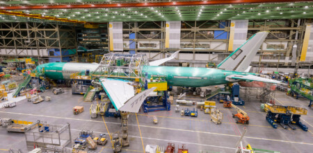 Boeing 777X Final Body Join FT1 Saddle Fixture Metropolitan Airport News