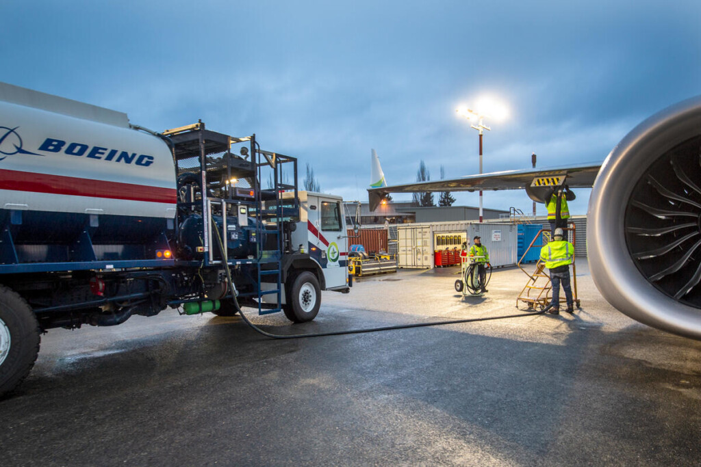 Boeing sustainable aviation fuel (SAF)