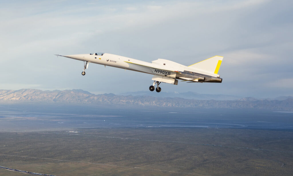 Inaugural flight marks major milestone toward return of supersonic travel XB-1 provides the foundation for Boom’s supersonic airliner, Overture