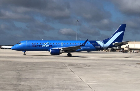 Unifi Adds Six New Ground Handling Stations for Breeze Airways Breeze Aircraft