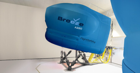 Breeze FlightSafety International A220 Simulator