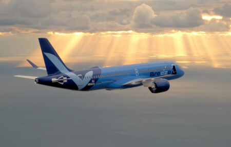 Breeze A220 with Viasat Radome