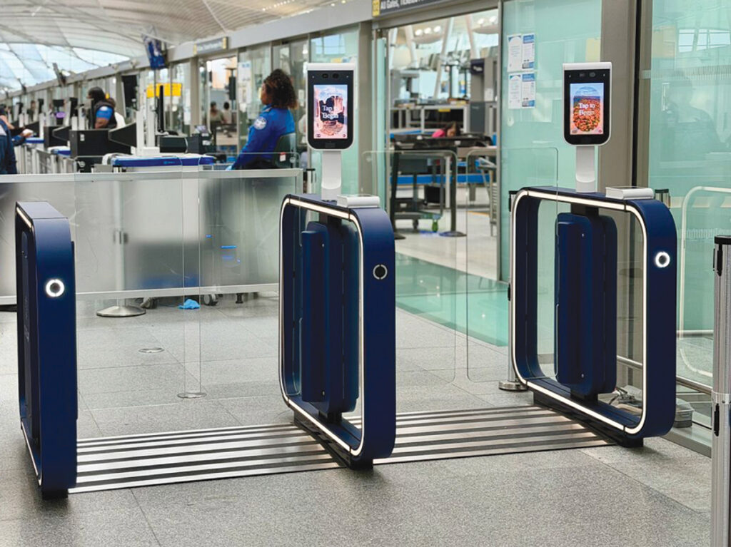 Cybersecurity at JFKIAT New York Airport CLEAR e-gates at T4