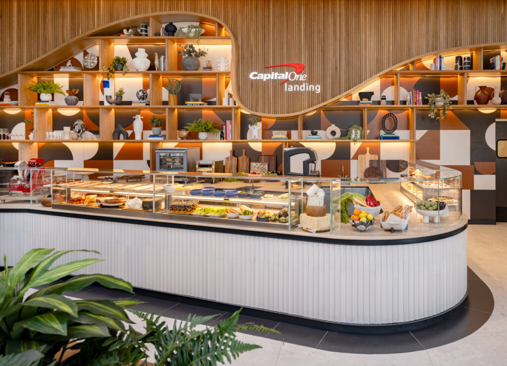 Flagship Capital One Landing Opens at LaGuardia Airport's Terminal B