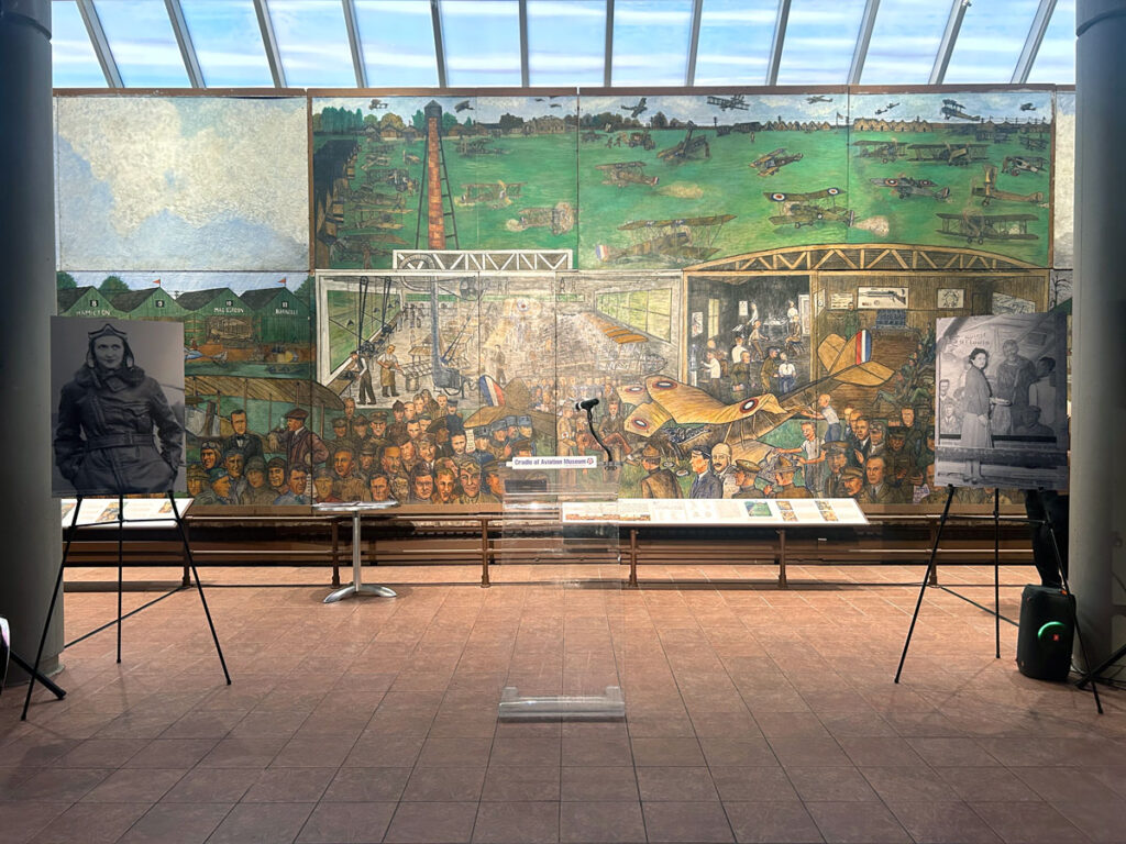Center view of mural at Cradle of Aviation 2026 Metropolitan Airport News