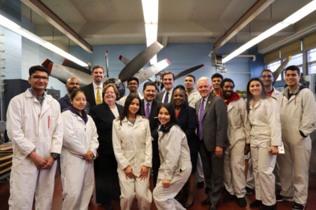 Chancellor Carranza JFK Aviation HS 2 Metropolitan Airport News
