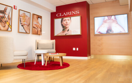 Clarins Spa Air France Lounge in New York's JFK