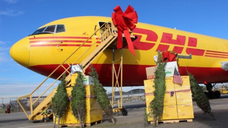 DHL Operation Holiday Cheer Delivers Hundreds of Christmas Trees and More to U.S. Troops Overseas DHL Operation Holiday Cheer Delivers