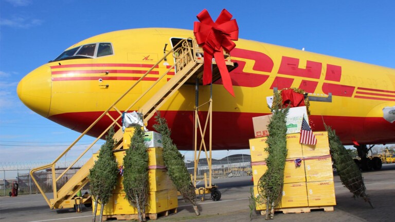 DHL Operation Holiday Cheer Delivers