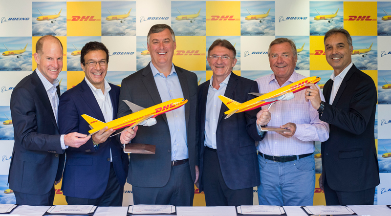 DHL Express Strengthens Unmatched Intercontinental Network with Order of 14 New Boeing 777 Freighters DHL Express Purchase Boeing 777 Signing Ceremony 150718 2 Metropolitan Airport News