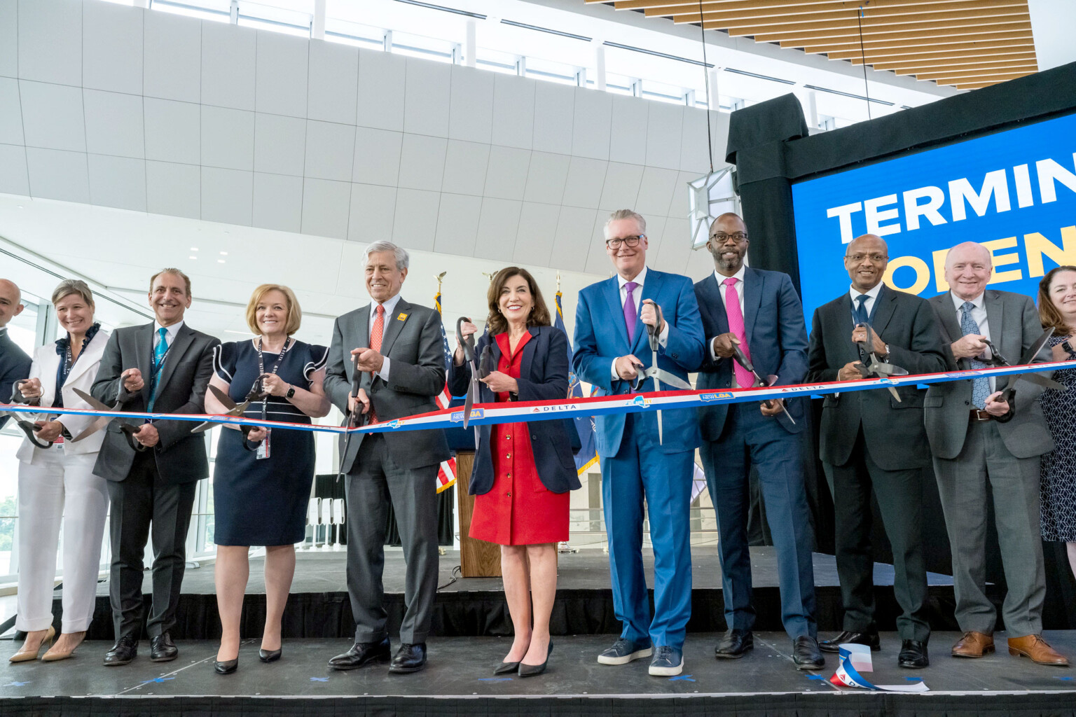 Gov. Hochul, PANYNJ, and Delta Air Lines Announce Opening of New Terminal C at LaGuardia Airport