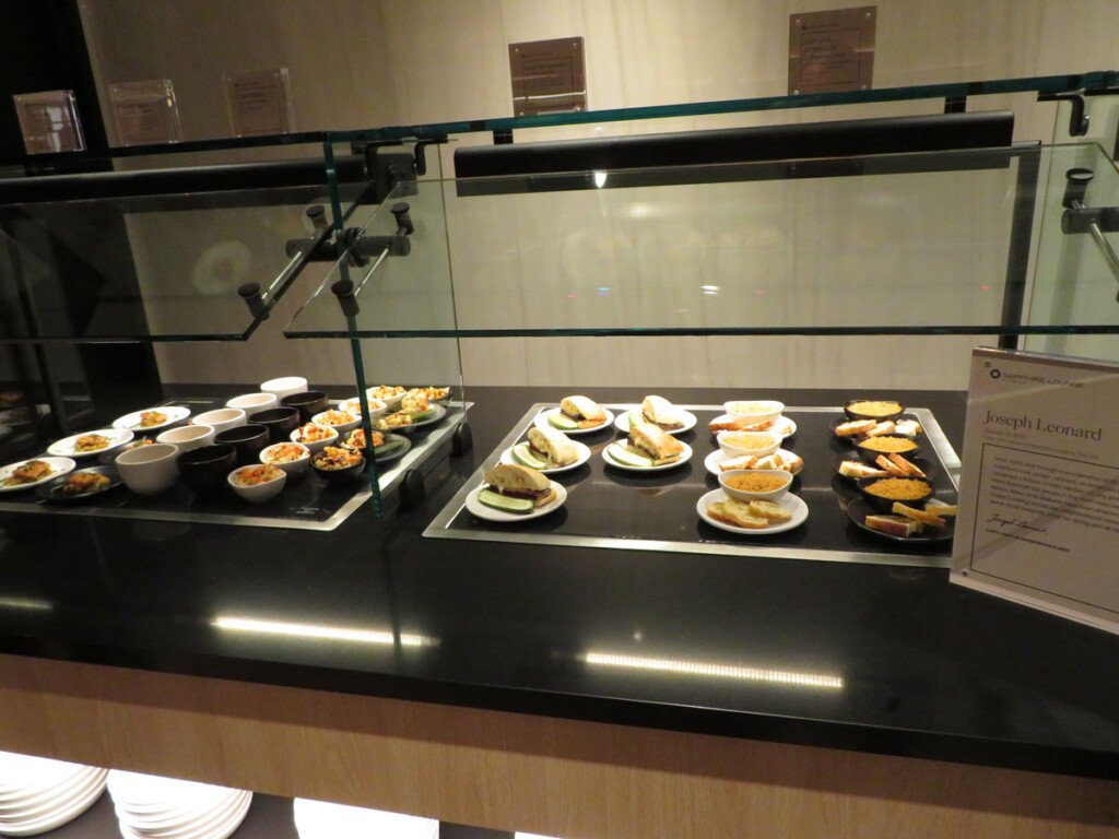Chase Announces the Opening of Chase Sapphire Lounge by The Club at LaGuardia Airport’s Terminal B New York Airport Dining buffet by Joseph Leonard Metropolitan Airport News