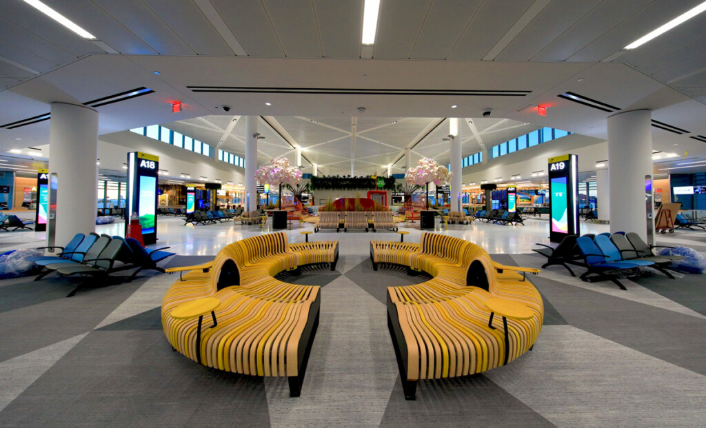 First Airport Lounge Opens at Newark Liberty International Airport’s New Terminal A EWR Terminal A Metropolitan Airport News