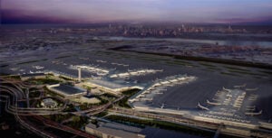 Newark Liberty International Airport (EWR) Vison Plan (Rendering)