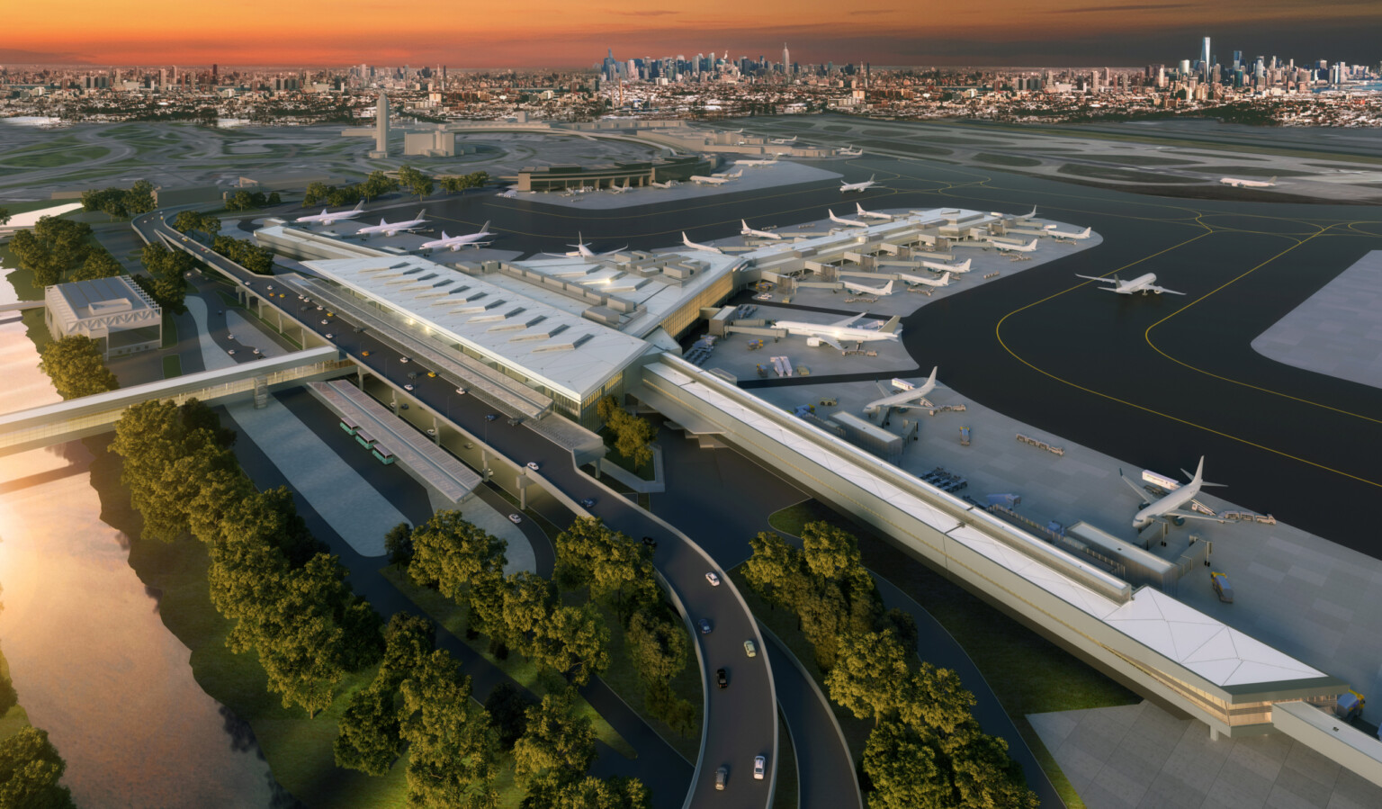 EWR Aerial Landside Full scaled 1 Metropolitan Airport News