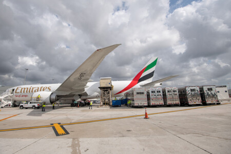 Emirates SkyCargo Delivers Close to 100 Horses to Miami from Mexico City Emirates SkyCargo Horses 1 Metropolitan Airport News