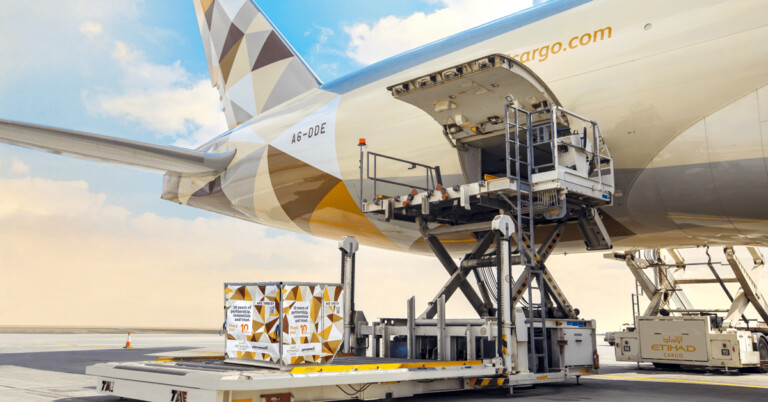Etihad Cargo Container Loading