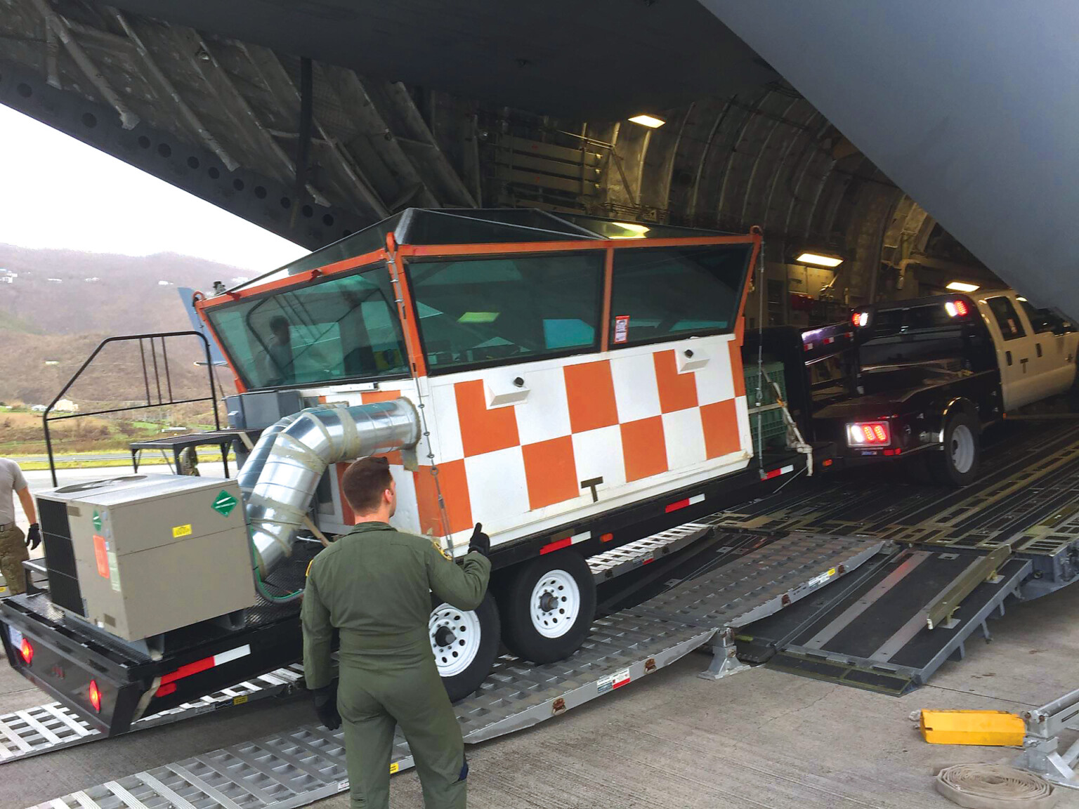 FAA Sends Mobile Air Traffic Tower to St. Thomas FAA StThomas Mobile Tower 5 Metropolitan Airport News