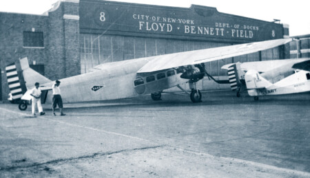 Floyd Bennett Field Military Army Ford-Stout tri-motor monoplane